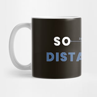 covid social distancing Mug